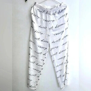 Victoria’s Secret Satin Angel Sweet Dreams pajama parallel Pants Drawstring sz S